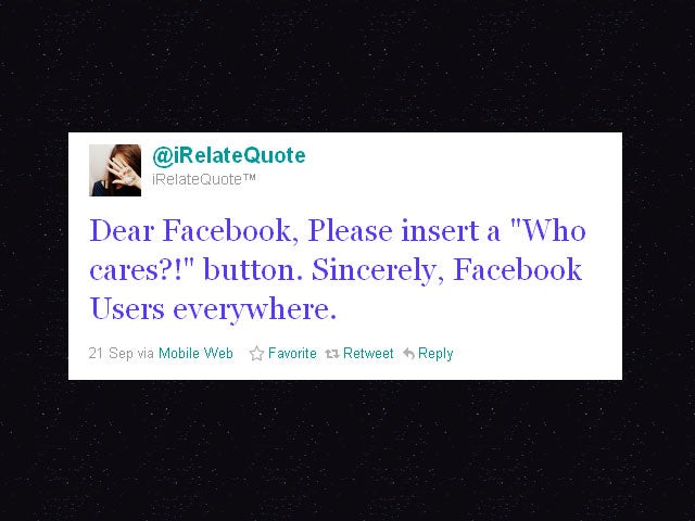 "Dear Facebook" letters from Twitter 