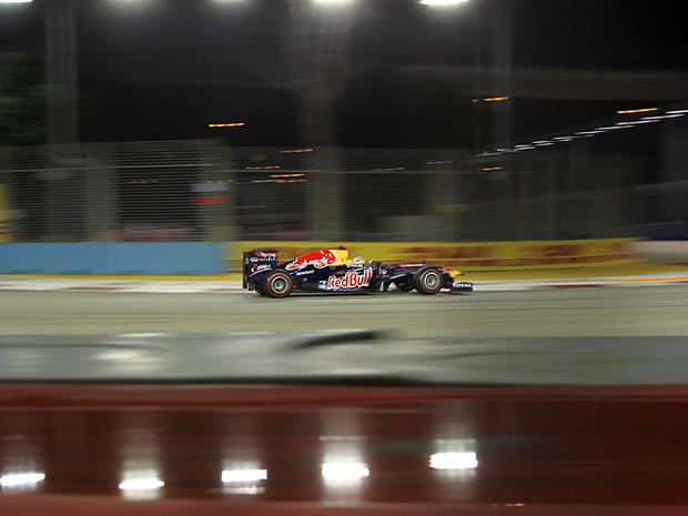 Red Bull driver Sebastian Vettel  