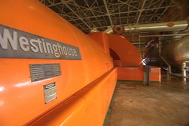 Bataan Nuclear Power Plant's turbine generator 