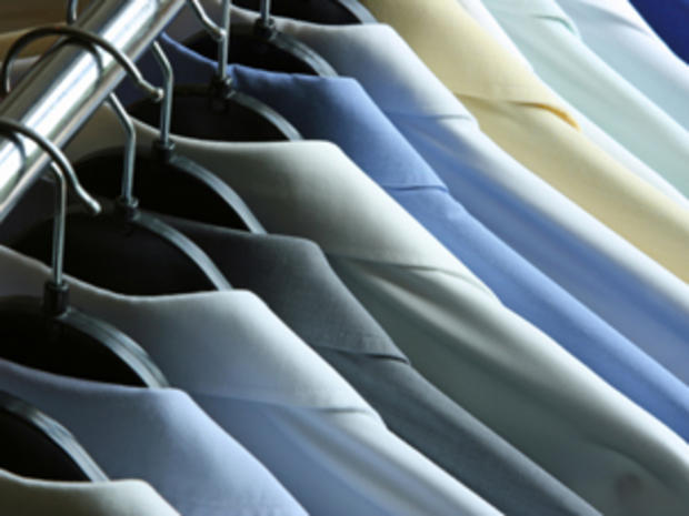 12/6 shopping and style - packing - mens shirts hanging - thinkstock 