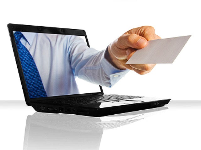 self-promotion, marketing, advertising, card, laptop, businessman, business card, sell yourself, stock, 4x3, sale 