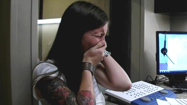 sloan churman hears her voice after esteem hearing implant 