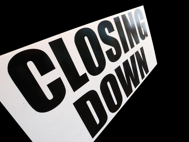 closing down 
