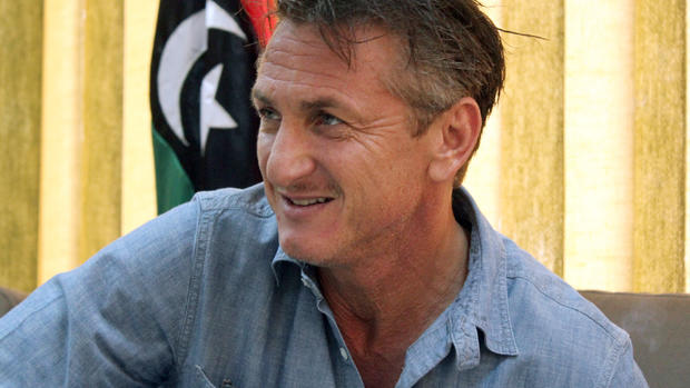 Sean Penn in Libya 
