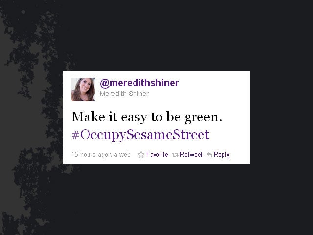 Funniest #OccupySesameStreet tweets 