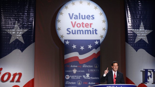 Rick Santorum, Values Voters 