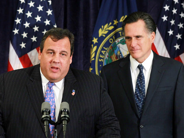 Chris Christie backs Mitt Romney for president 