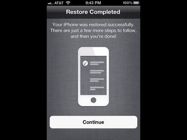 Setting up iOS 5 and iCloud on the iPhone