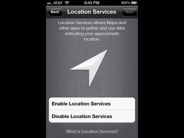Setting up iOS 5 and iCloud on the iPhone