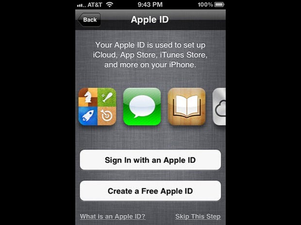 Setting up iOS 5 and iCloud on the iPhone