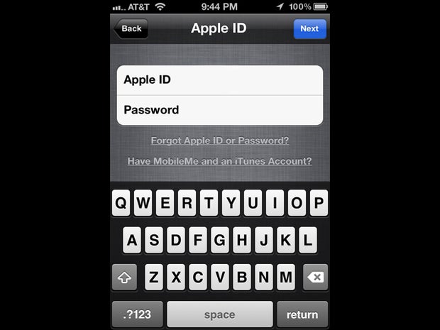Setting up iOS 5 and iCloud on the iPhone