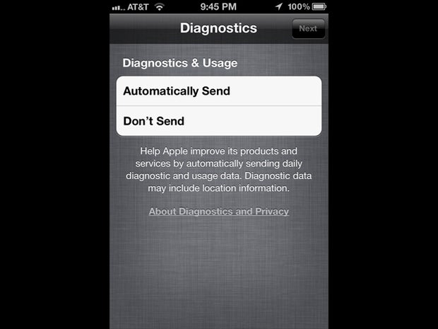 Setting up iOS 5 and iCloud on the iPhone