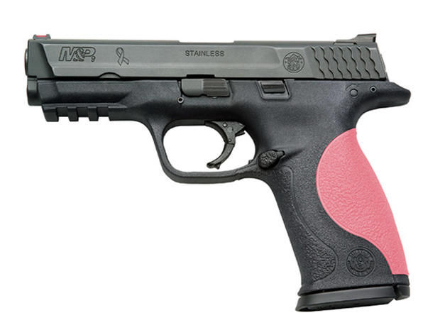 pink handgun 