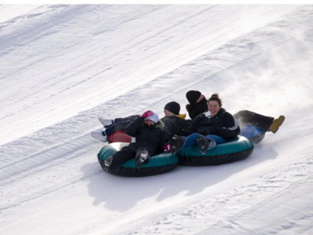 12/24/11 - Travel and Outdoors- Visitors Guide to Baltimore Snow Tubing Sites- snow tubing 