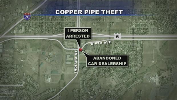 Copper Theft Map 