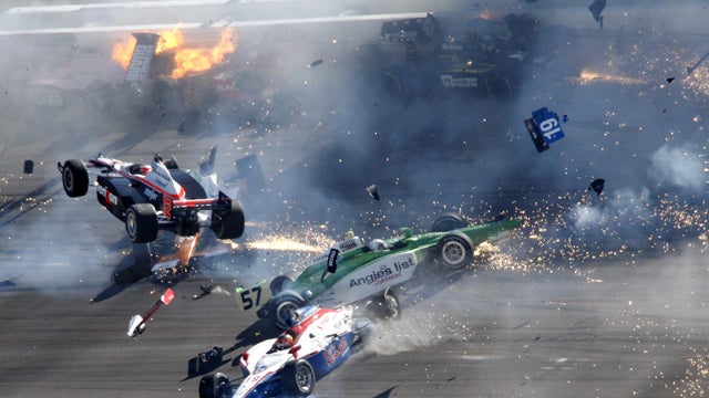 Dan Wheldon crash 