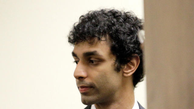 Dharun Ravi appears in court at the Middlesex County Courthouse during a hearing in the webcam-spying case involving the suicide of Rutgers University student Tyler Clementi Oct. 20, 2011, in New Brunswick, N.J. 