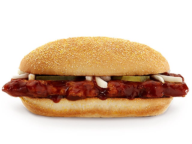 McRib, McDonald's 