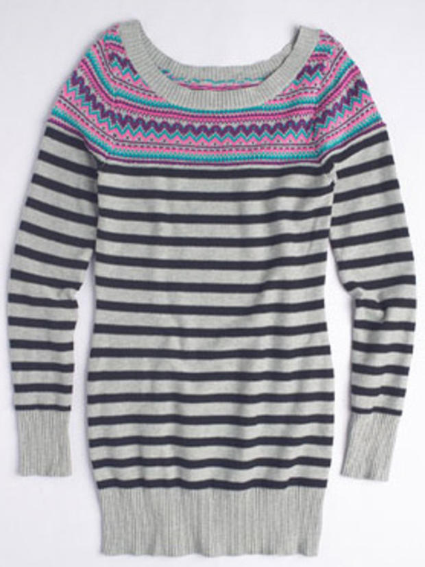 1/17 Shopping &amp; Style Fair Isle Sweater 