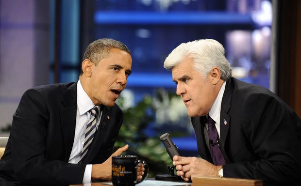 Barack Obama, Jay Leno 