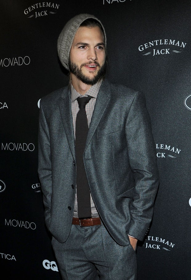 Ashton  Kutcher  atthe  GQ Gentlemen's Ball on Oct. 26, 2011. 