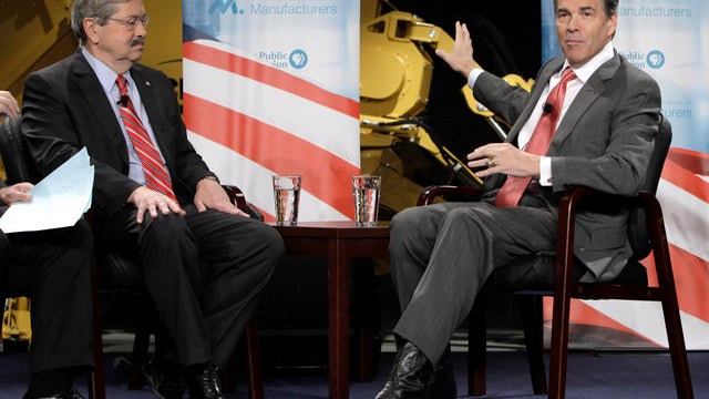 Terry Branstad, Rick Perry 