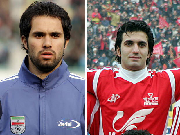 Iran soccer players 