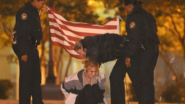 Lone member of Occupy Atlanta movement is arrested at Woodruff Park 