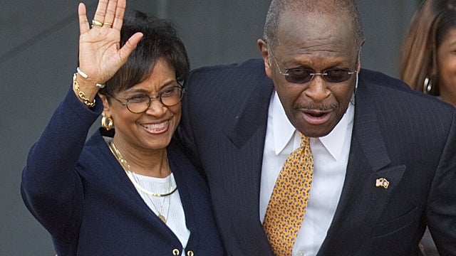 Herman and Gloria Cain 