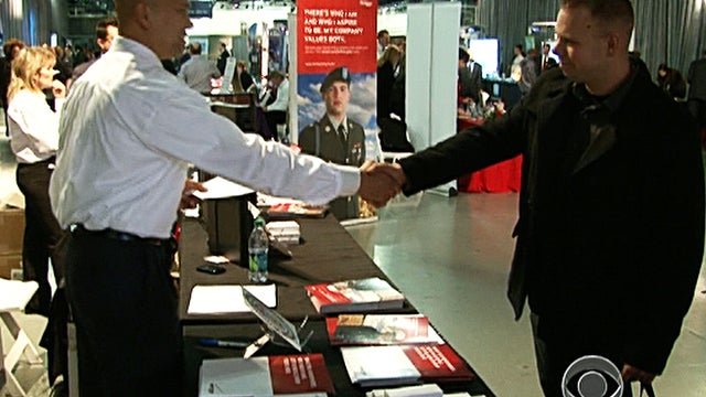 Finding work for unemployed veterans 