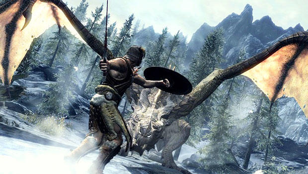 Skyrim enthralls you in a never-ending tale of adventure, glory and dragons! 