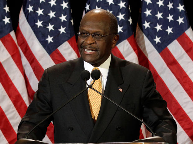 Republican presidential candidate Herman Cain speaks to reporters about the sexual misconduct allegations against him, during a press conference at the Scottsdale Plaza Resort, Tuesday, Nov. 8, 2011, in Scottsdale, Ariz. 