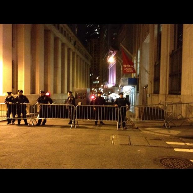 Wall Street on lockdown after OWS raid 