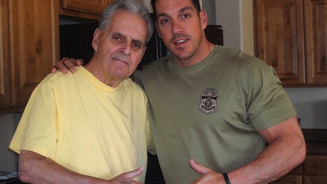 Brian Terry with his father Kent Terry, Sr. in an undated family photo.  