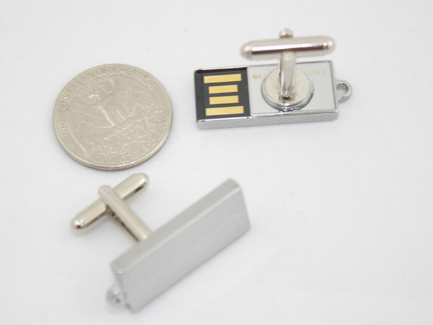 USB Memory Cufflinks 