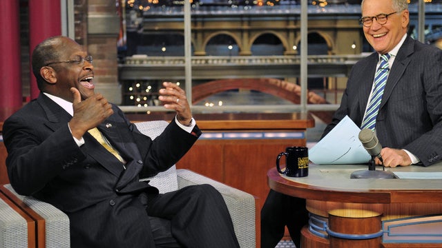Herman Cain on the "Late Show with David Letterman" 