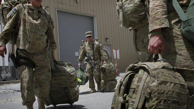 U.S. troops prepare to leave Afghanistan 