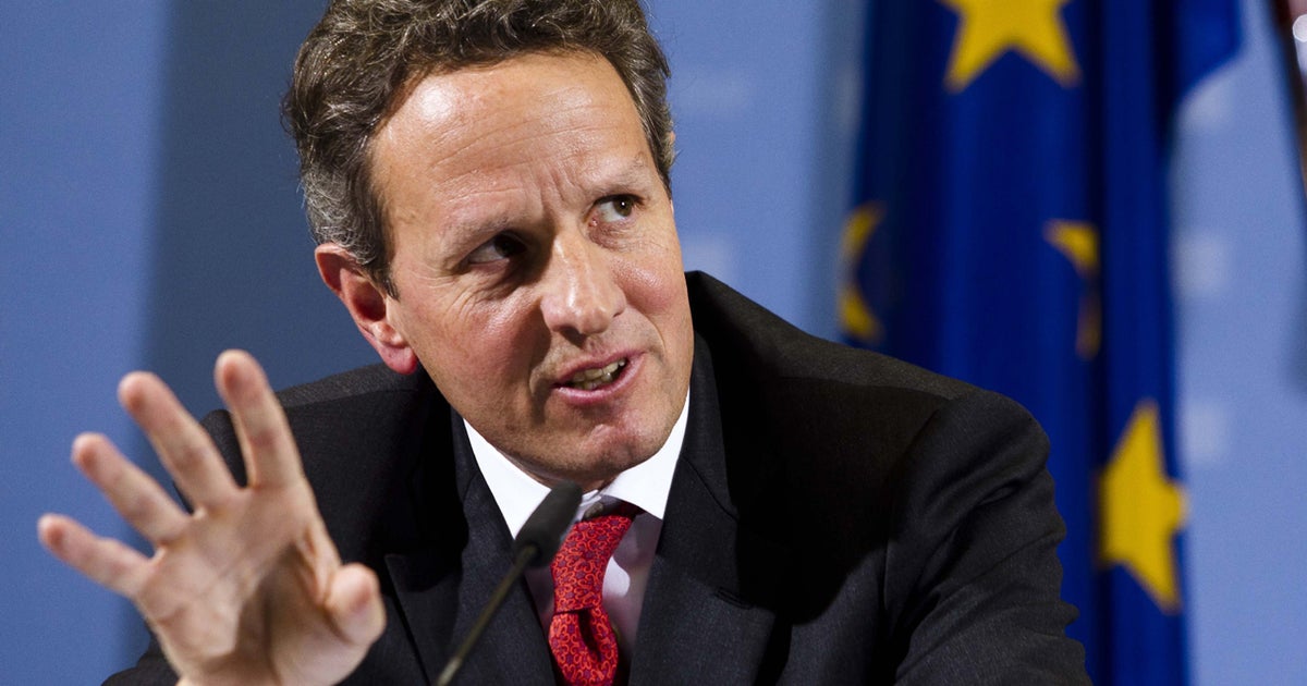 Geithner: Fiscal cliff could cause recession - CBS News
