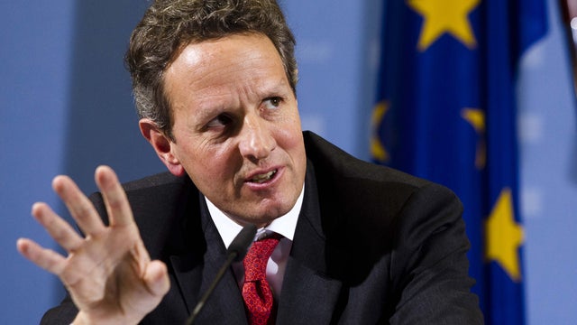 Treasury Secretary Timothy Geithner in Germany 
