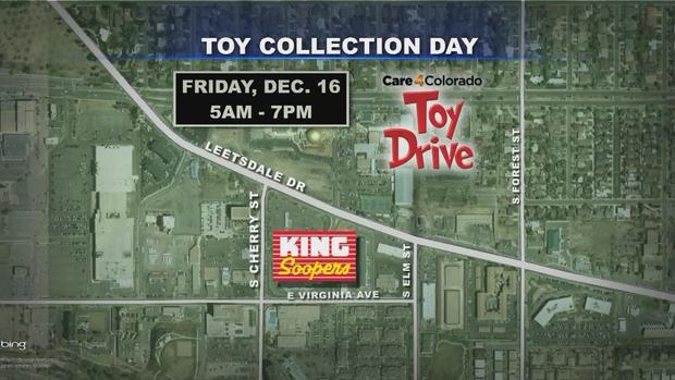 Toy Drive Map 