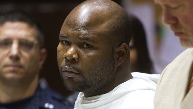 Lamont Pride stands at his arraignment 