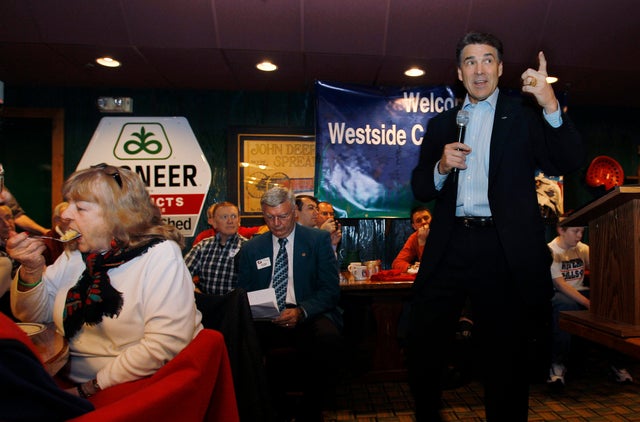 Rick Perry in Iowa 