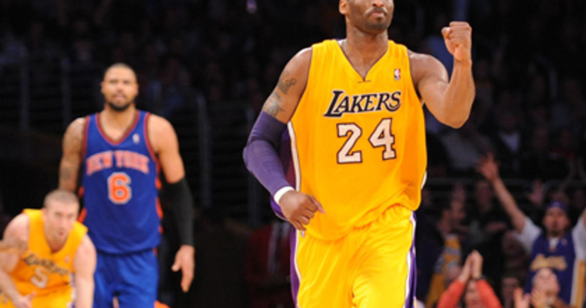 Bryant leads Lakers to victory over Knicks