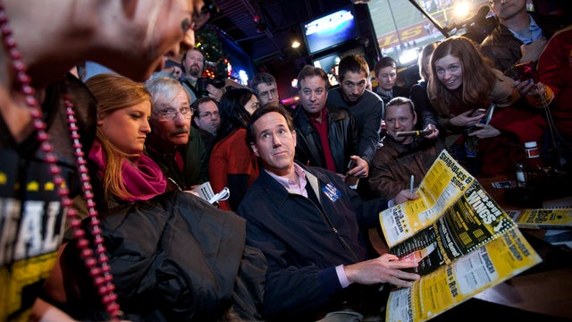 On the trail in Iowa 