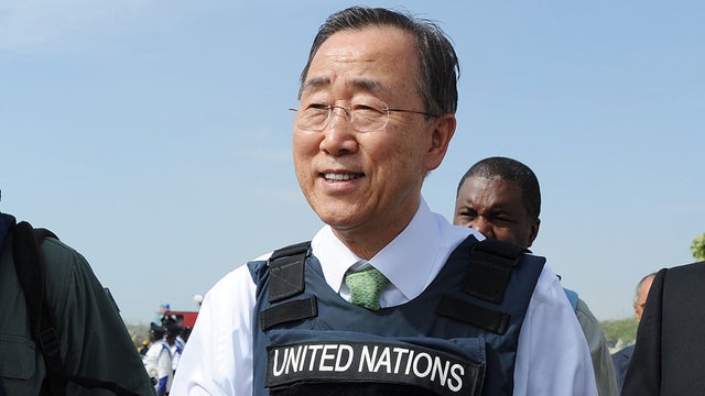 U.N. Secretary-General Ban Ki-moon 