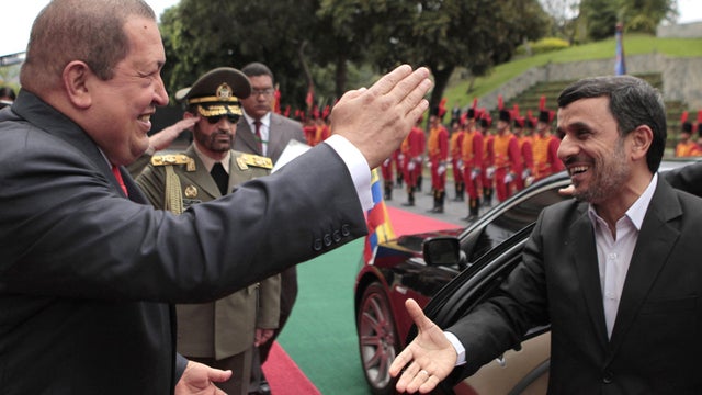 Ahmadinejad, Chavez, Venezuela, Iran 