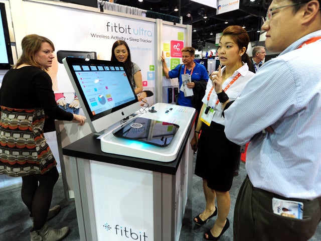 fitbit, scale, aria, ces, 