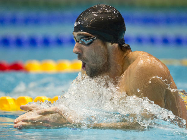 US swimmer Michael Phelps 