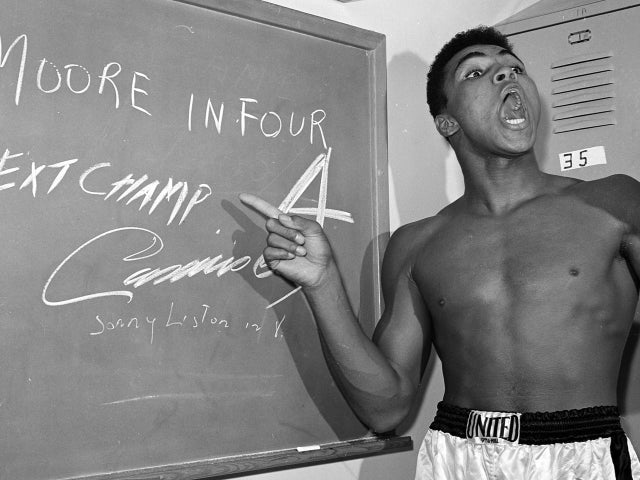 Cassius Clay predicts a KO 