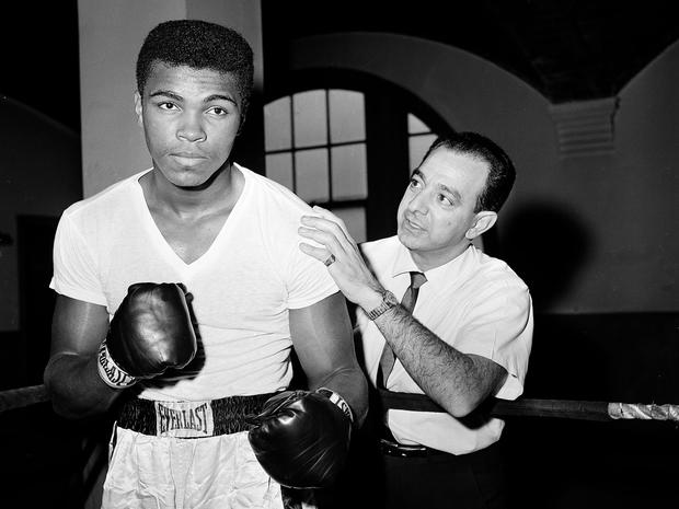 Muhammad Ali and Angelo Dundee 